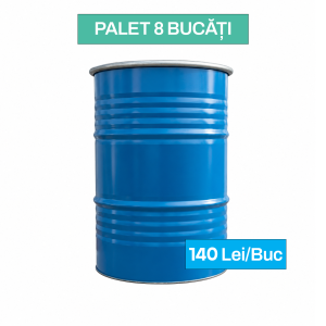 Palet 8x  Butoi din tablă cu capac CLASA I