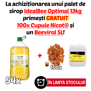 Promoție IdealBee Optimal Syrup (Apinectar Plus) 13 kg (palet)